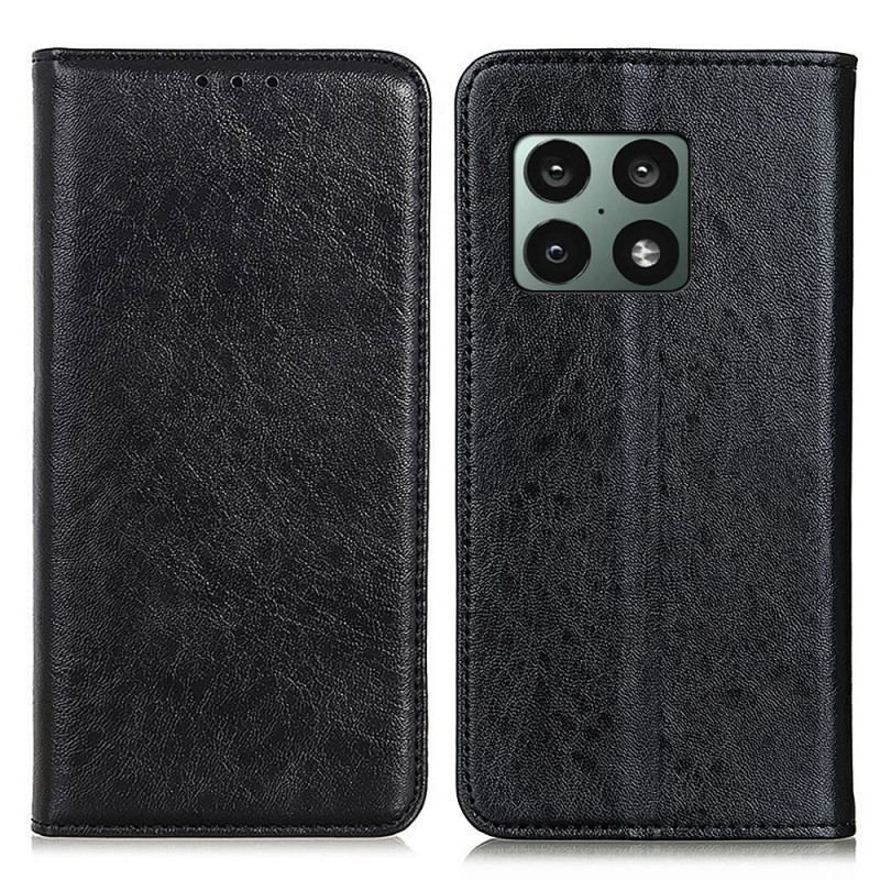 Cover OnePlus 10 Pro 5G Flip Cover Læder Tekstur