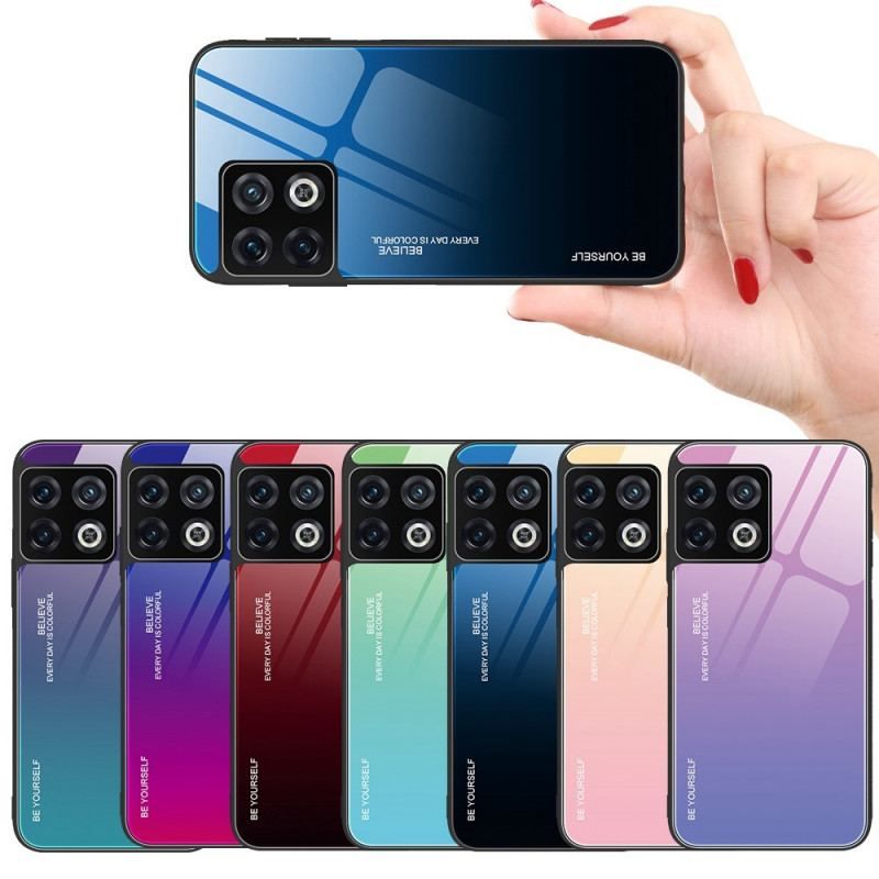 Cover OnePlus 10 Pro 5G Hærdet Glas Vær Dig Selv