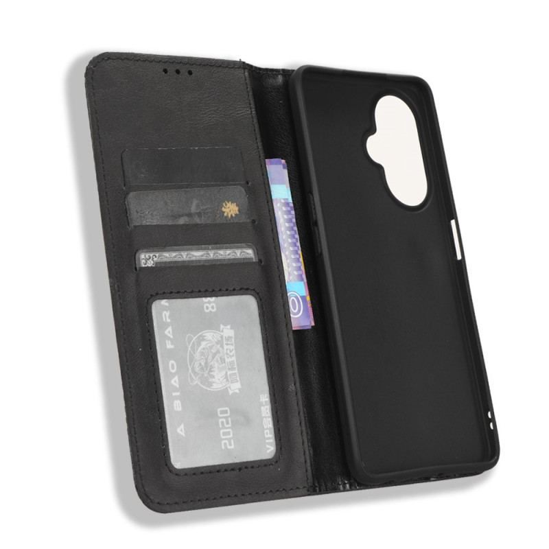 Cover OnePlus Nord CE 3 Lite 5G Flip Cover Vintage Stiliseret