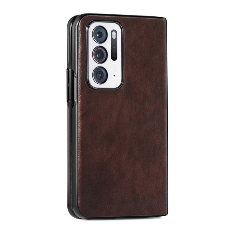 Cover Oppo Find N Litchi Imiteret Læder
