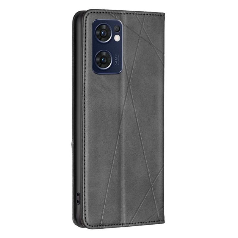 Cover Oppo Find X5 Lite Flip Cover Diamanter