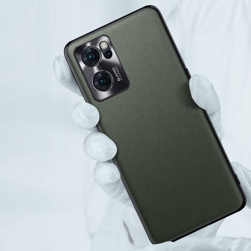 Cover Oppo Find X5 Lite Imiteret Læder Fukela