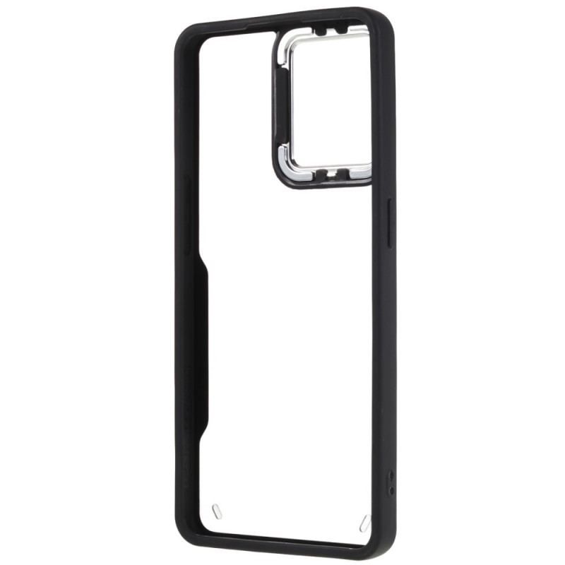 Cover Oppo Reno 7 Gennemsigtig Akryl Og Farvet Kontur