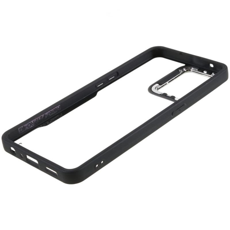 Cover Oppo Reno 7 Gennemsigtig Akryl Og Farvet Kontur