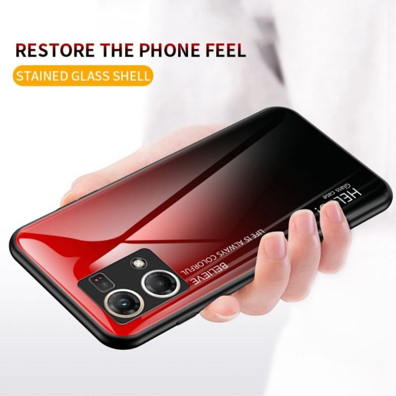 Cover Oppo Reno 7 Hærdet Glas Hej