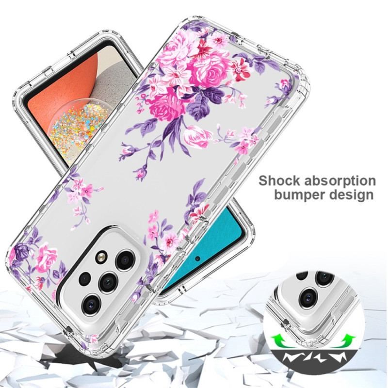 Cover Samsung Galaxy A53 5G Sømløse Blomster