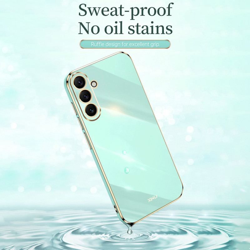 Cover Samsung Galaxy A54 5G Silikone Guldkanter