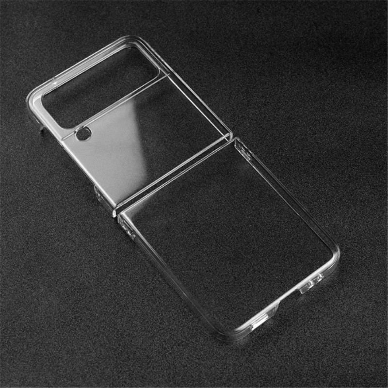 Cover Samsung Galaxy Z Flip 4 Flip Cover Gennemsigtig Plast