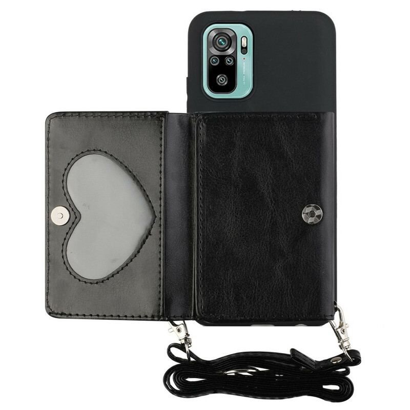 Cover Xiaomi Redmi Note 10 / 10S Kortholder Til Skulderrem