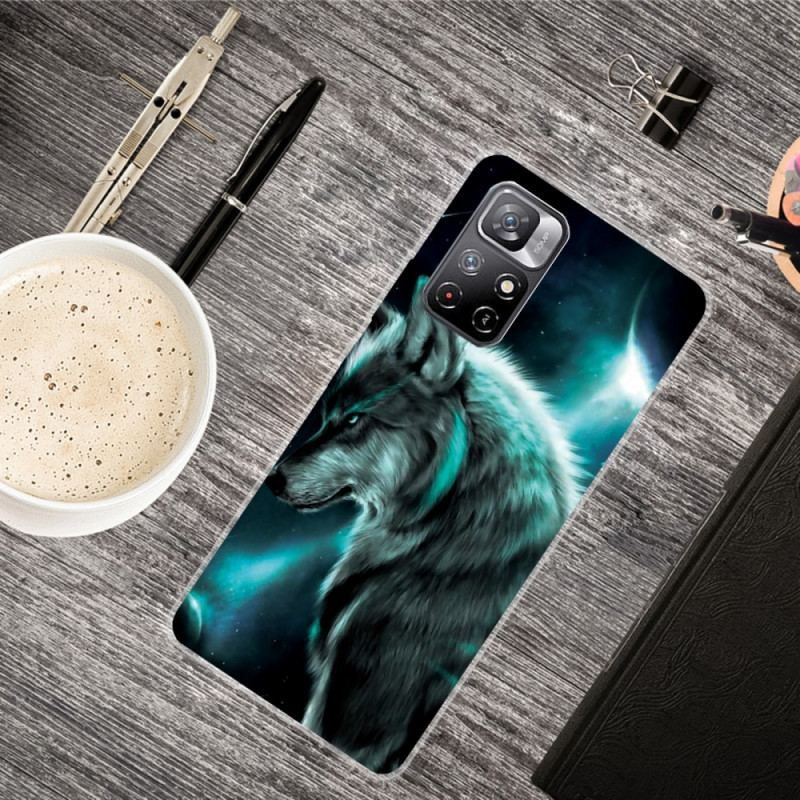 Cover Xiaomi Redmi Note 11 Pro Plus 5G Silikone Wolf