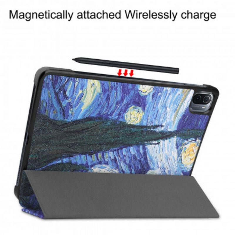 Smart Etui Xiaomi Pad 5 Starry Night Pen Holder