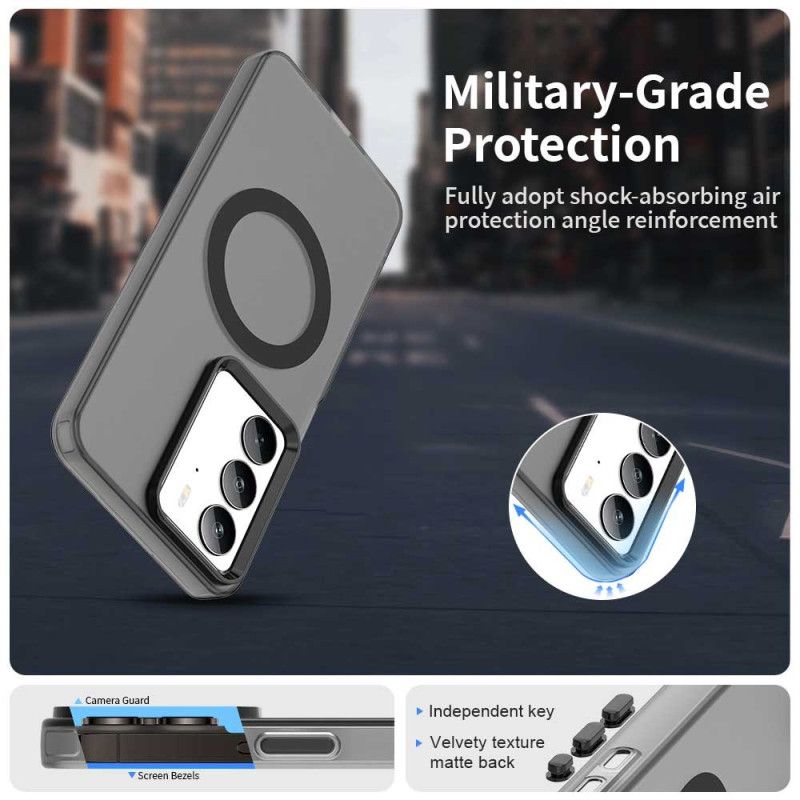 Cover Realme C75 Kompatibel Med Matteret Magsafe