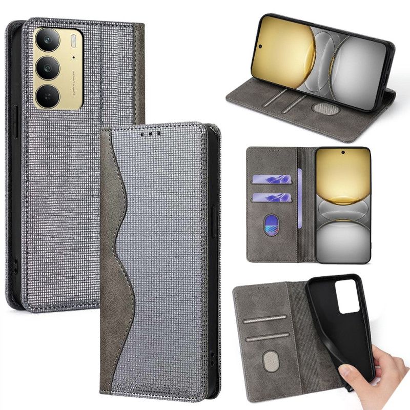 Flip Cover Realme C75 Rfid-beskyttelse Ripple Design