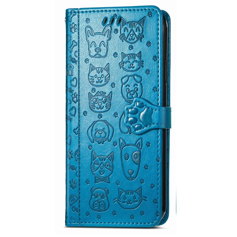 Flip Cover Til Realme C75 Animerede Dyr