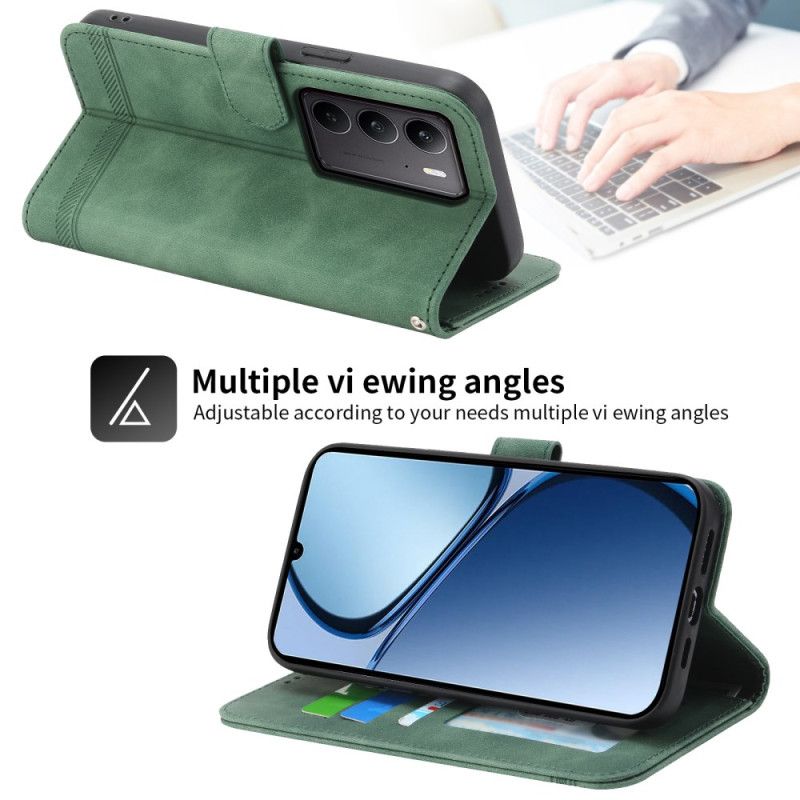 Flip Cover Til Realme C75 Dierfeng