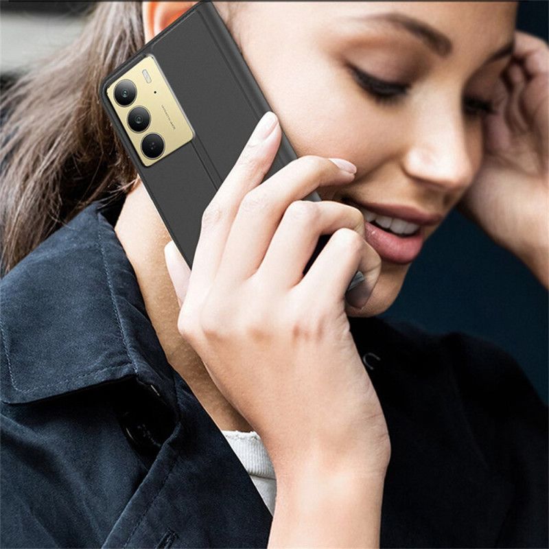 Flip Cover Til Realme C75 Kortholder