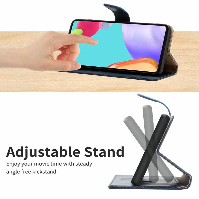 Flip Cover Til Realme C75 Nappalæder