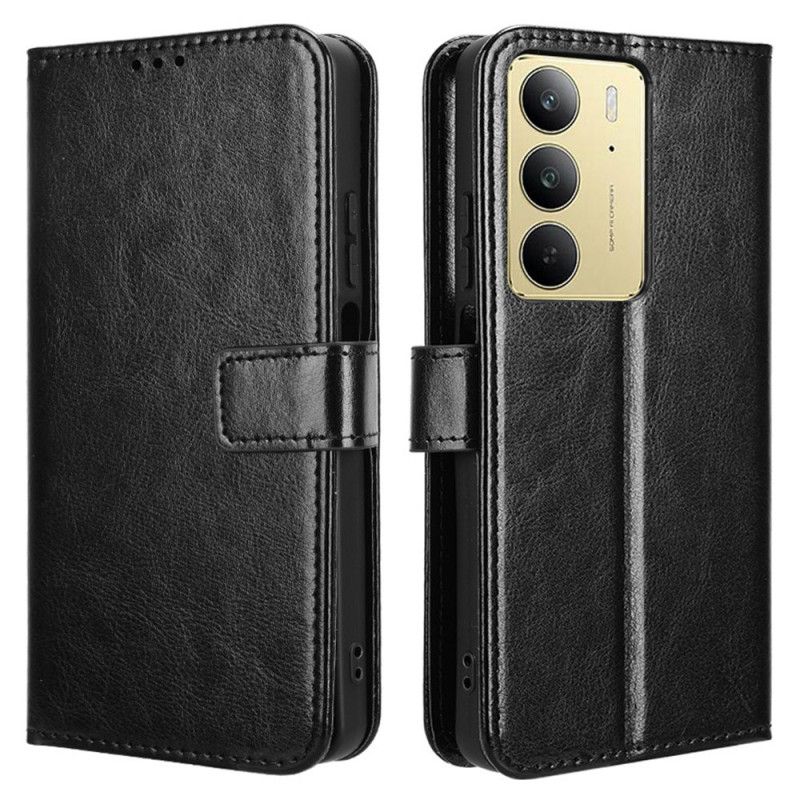 Læder Cover Realme C75 Prangende Kunstlæder