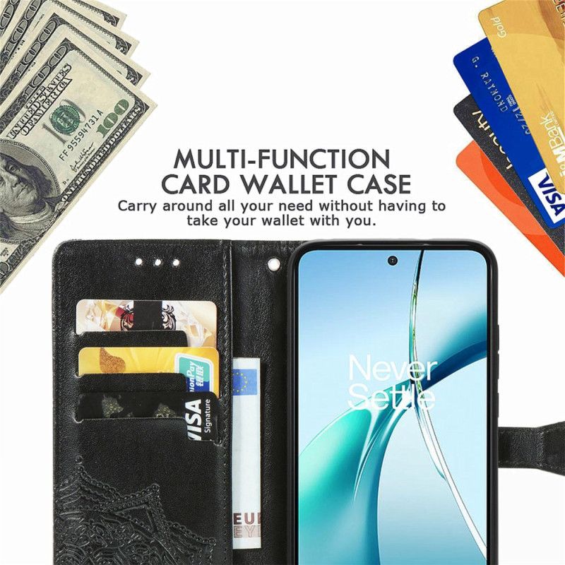 Læder Cover Realme C75 Telefon Etui Barokmandala