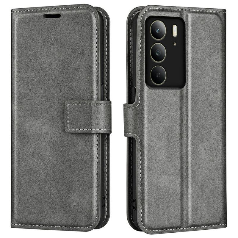 Læder Cover Realme C75 Telefon Etui Læderstil