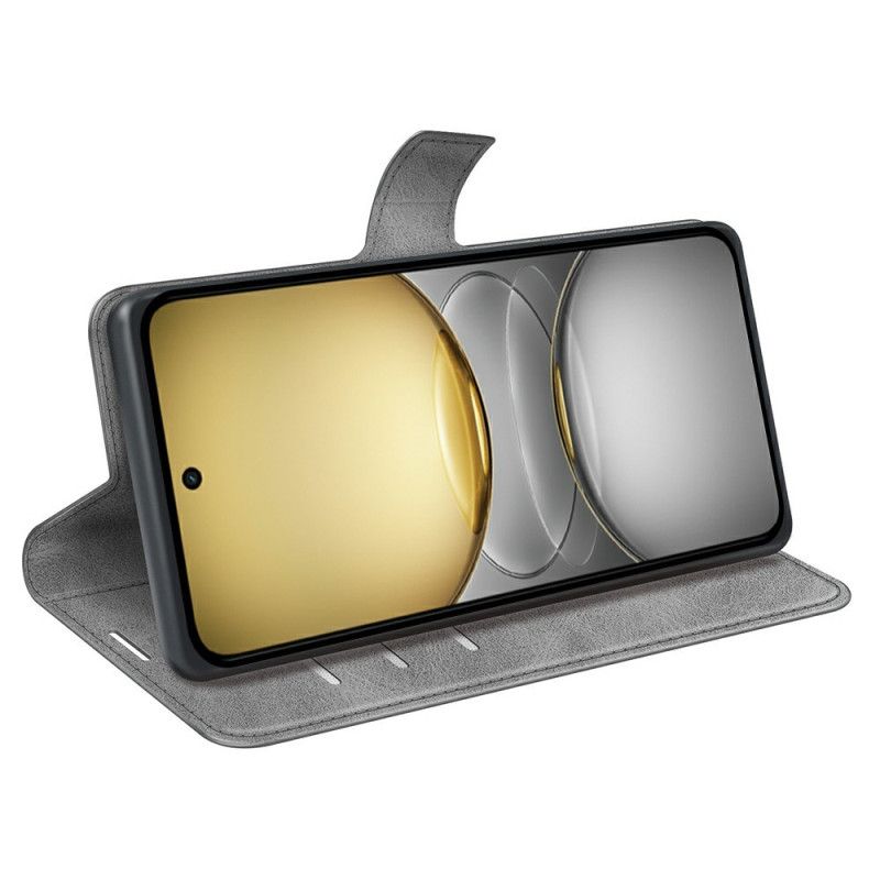 Læder Cover Realme C75 Telefon Etui Læderstil