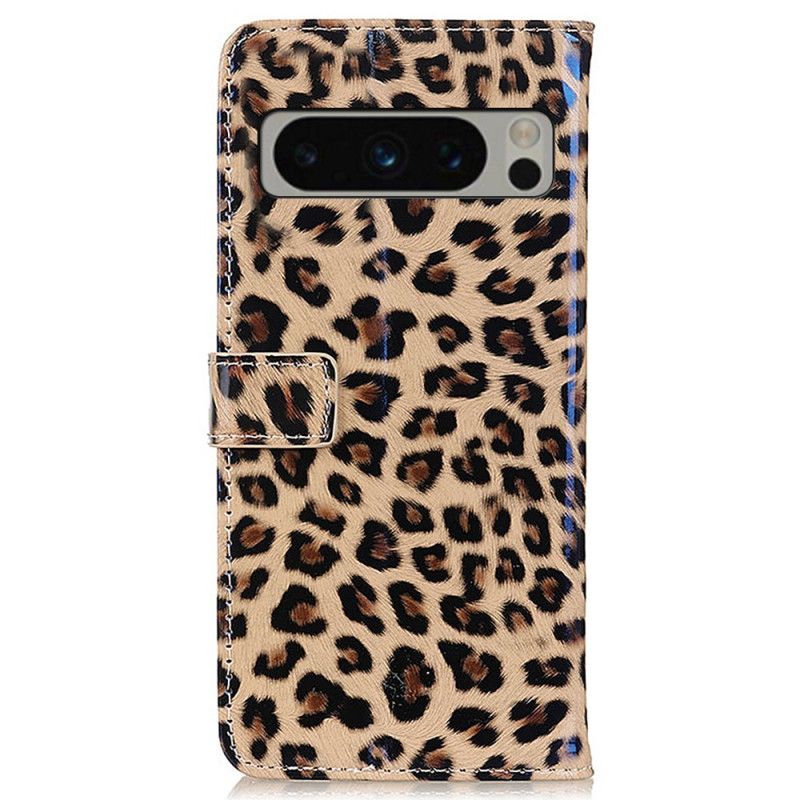 Flip Cover Google Pixel 8 Pro Leopard