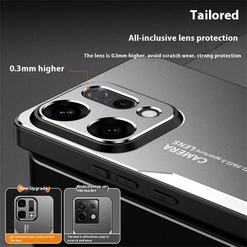 Cover Oppo Reno 14 5g Metaleffekt