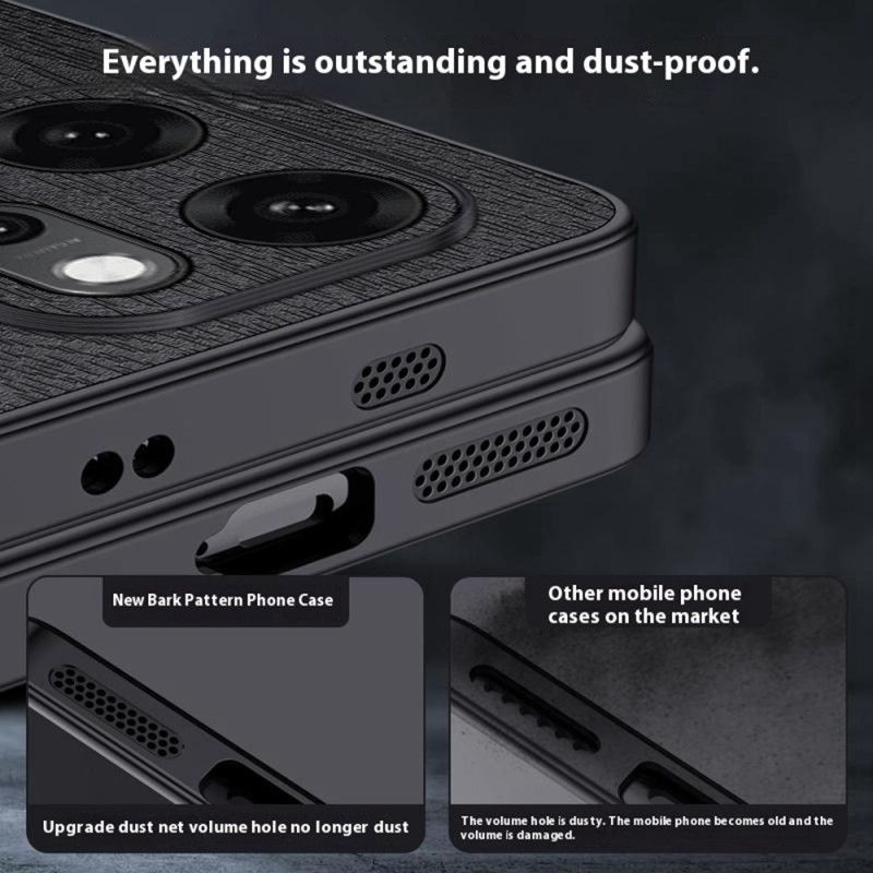 Cover Til Oppo Reno 14 5g Trætekstur