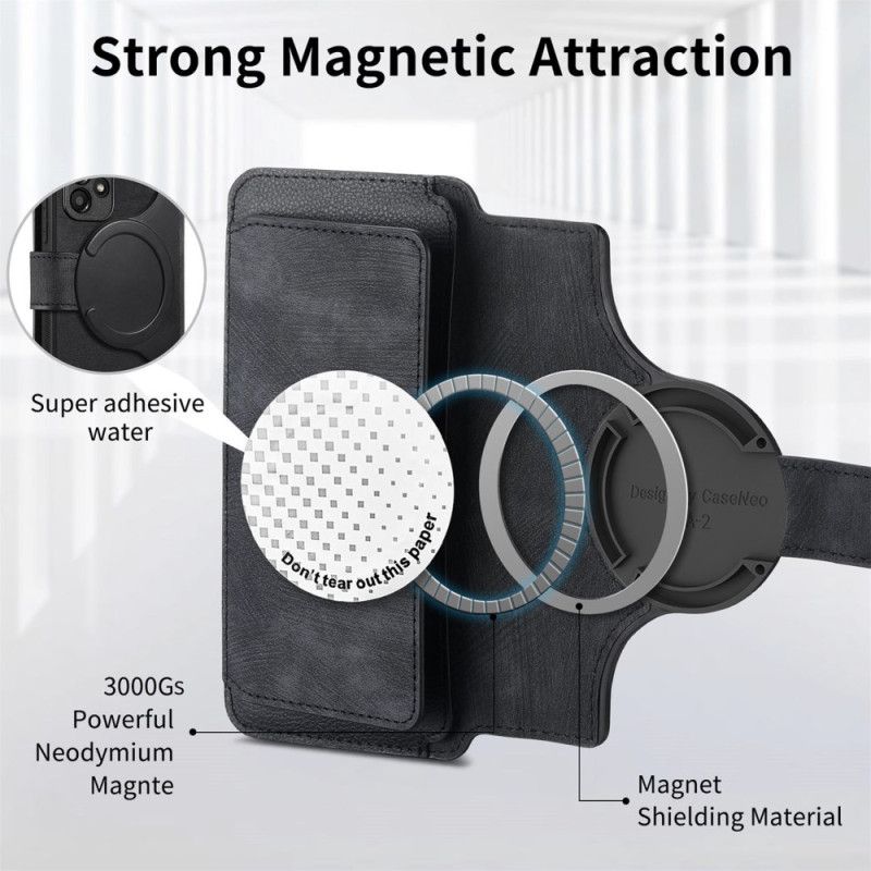 Flip Cover Oppo Reno 14 5g Aftageligt Etui Caseneo