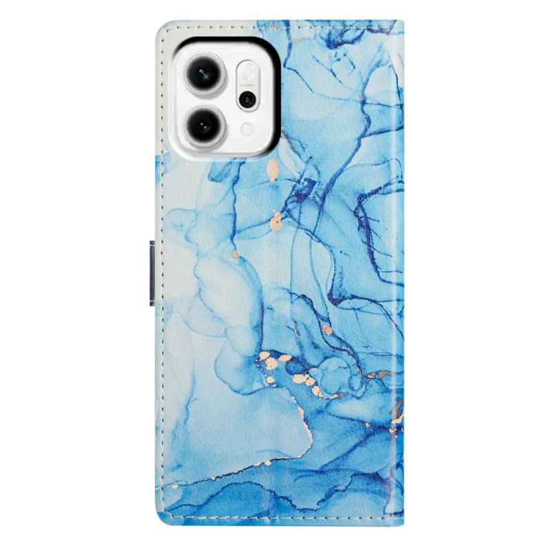 Flip Cover Oppo Reno 14 5g Blåt Element