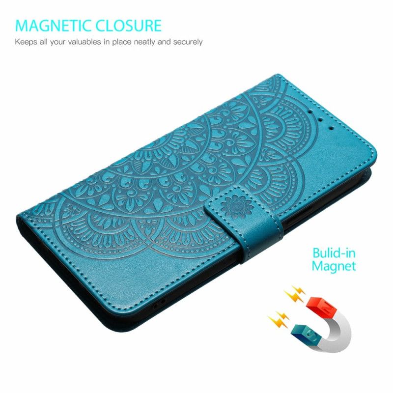 Flip Cover Oppo Reno 14 5g Graveret Mandala