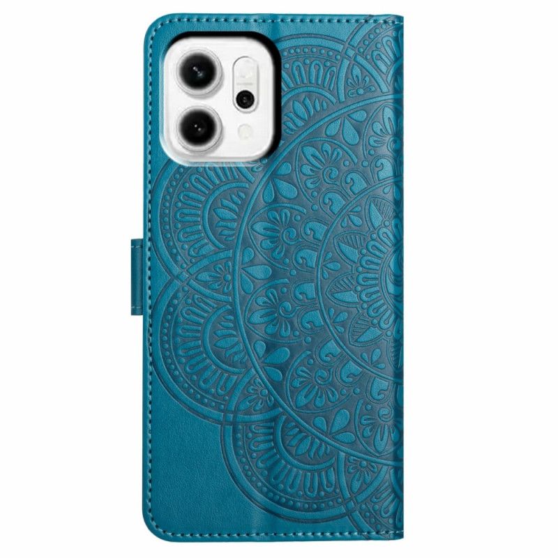 Flip Cover Oppo Reno 14 5g Graveret Mandala