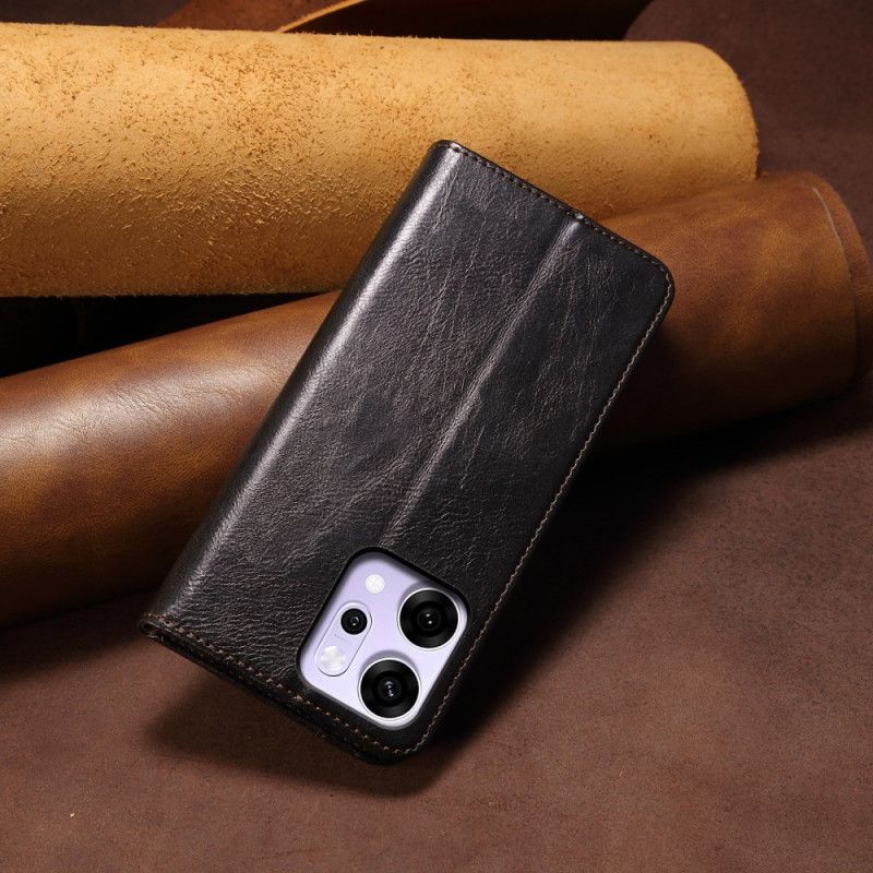 Flip Cover Oppo Reno 14 5g Vokset Kunstlæder