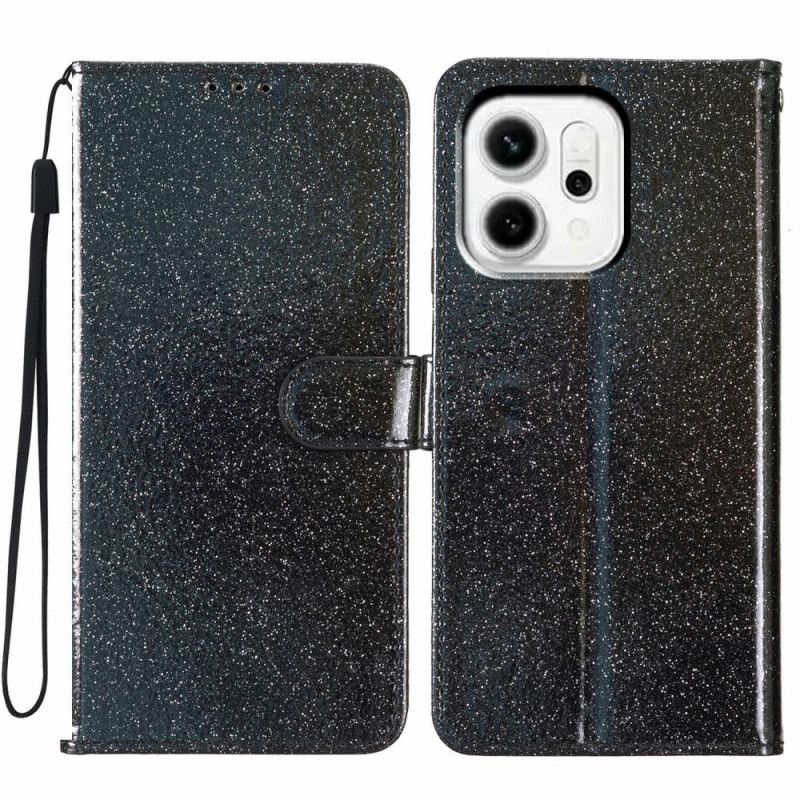 Flip Cover Til Oppo Reno 14 5g Glitter