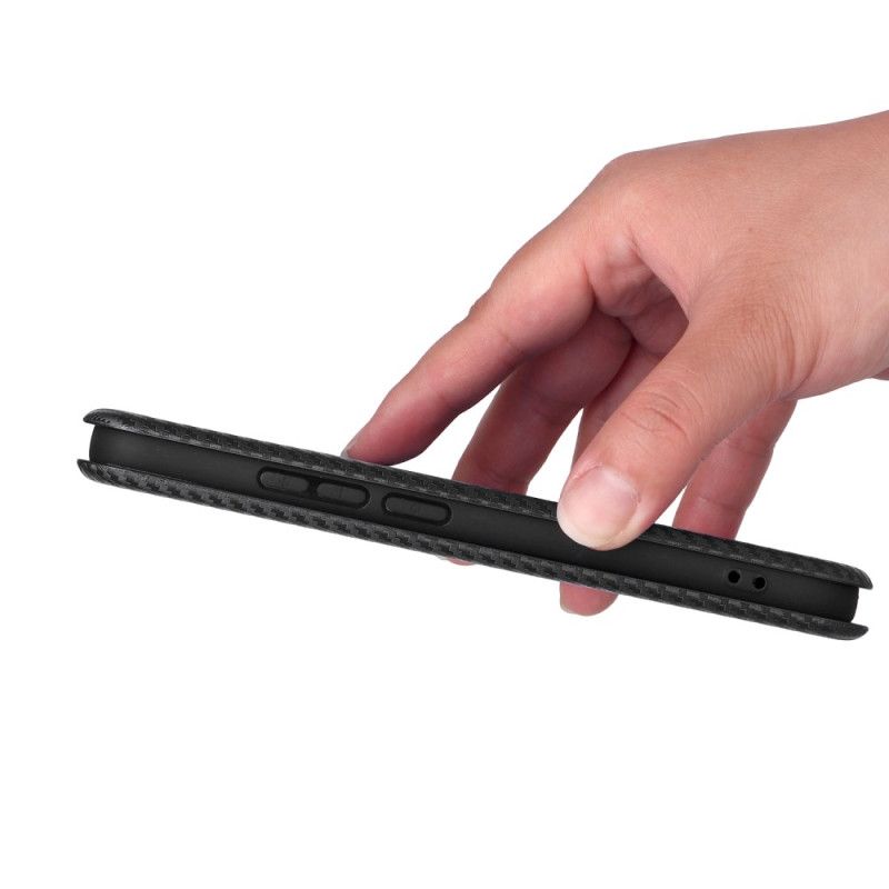 Flip Cover Til Oppo Reno 14 5g Kulfiber