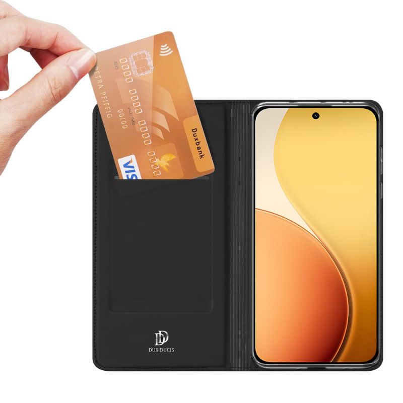 Flip Cover Til Oppo Reno 14 5g Skin Pro Dux Ducis-serien