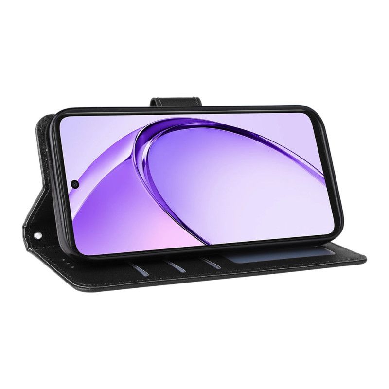 Læder Cover Oppo Reno 14 5g Klassisk Læderstil