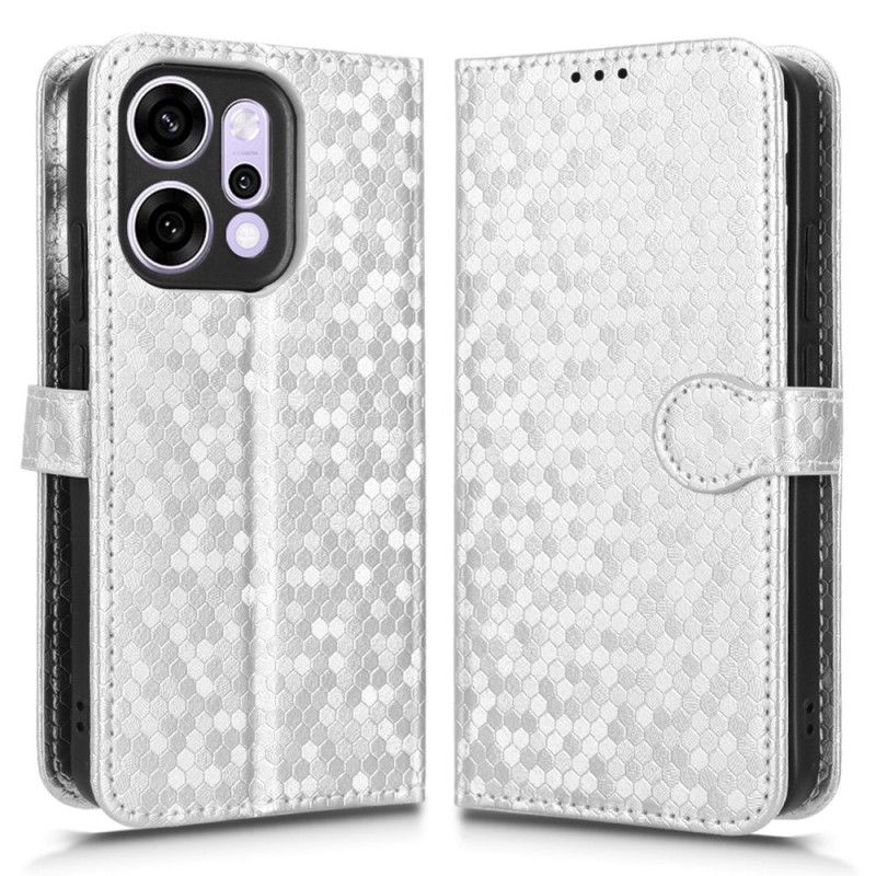 Læder Cover Oppo Reno 14 5g Telefon Etui Blank
