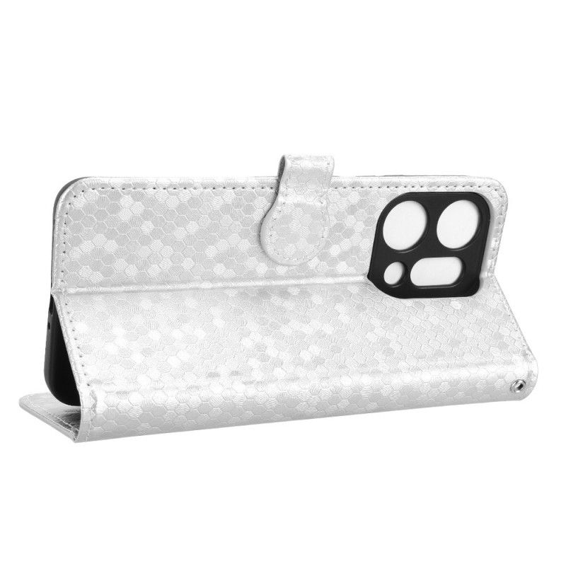 Læder Cover Oppo Reno 14 5g Telefon Etui Blank