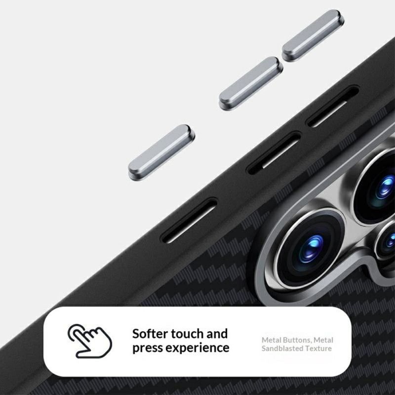 Cover Samsung Galaxy S26 Abeel Magnetisk Kulfiber