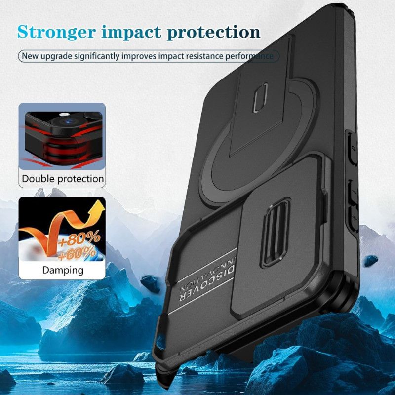 Cover Samsung Galaxy S26 Glidende Magnetisk Støtteben Og Kameradæksel