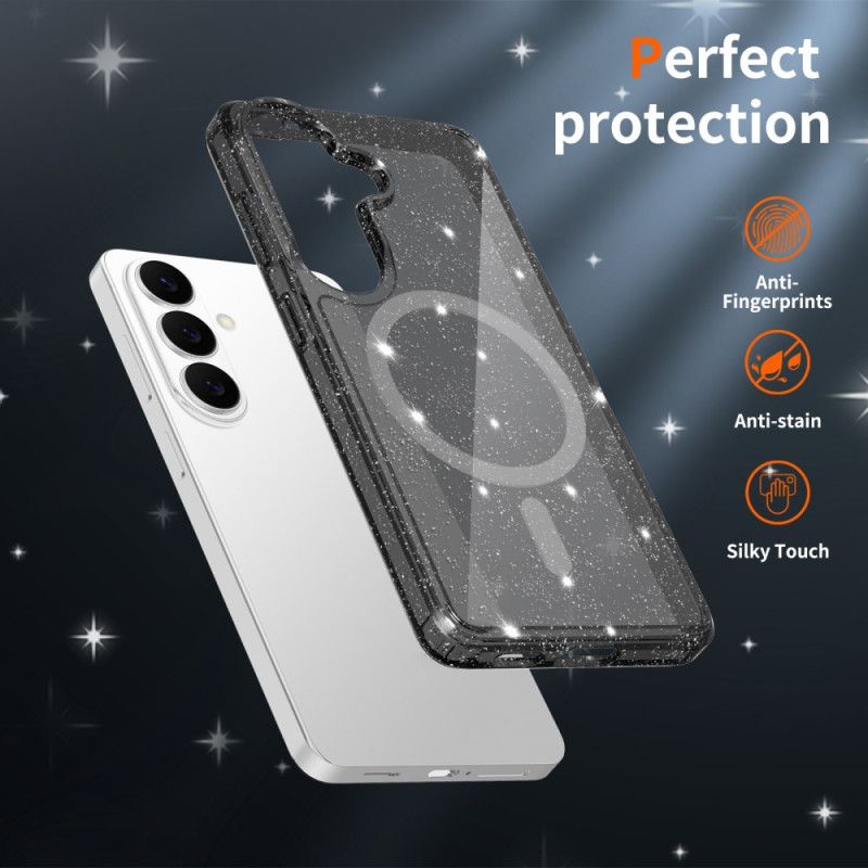 Cover Samsung Galaxy S26 Glitter Magnetisk Pung