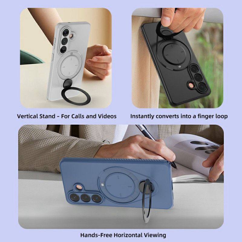 Cover Samsung Galaxy S26 Magnetisk Drejelig Ringholder