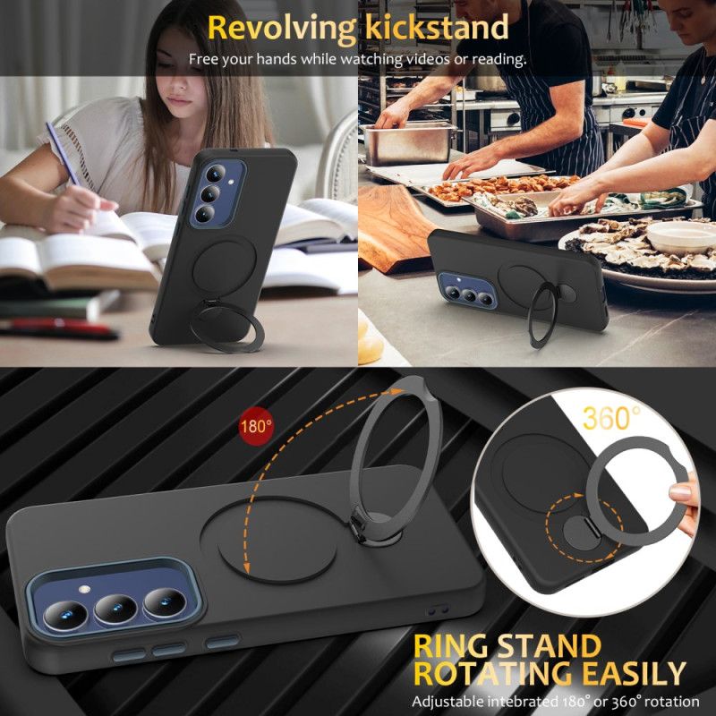 Cover Samsung Galaxy S26 Magnetisk Med Roterende Ringstativ