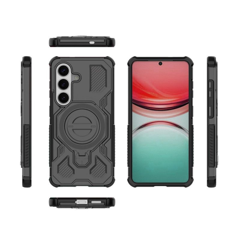 Cover Samsung Galaxy S26 Robust Med Roterende Metalstativ