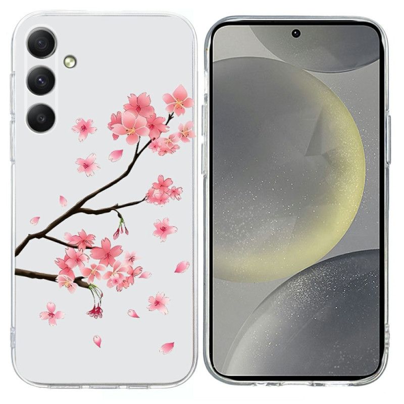 Cover Samsung Galaxy S26 Telefon Etui Blommeblomster