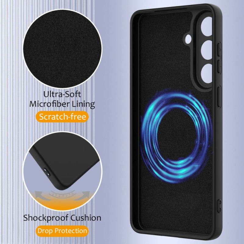 Cover Samsung Galaxy S26 Telefon Etui Flydende Silikone Magnetisk Pung