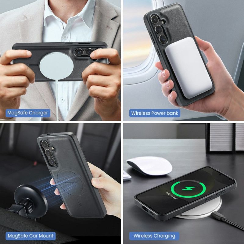 Cover Samsung Galaxy S26 Telefon Etui Magging Magnetisk Kortholder Og Ring