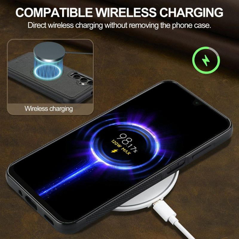 Cover Samsung Galaxy S26 Telefon Etui Magnetisk Lædereffekt Lc.imeeke