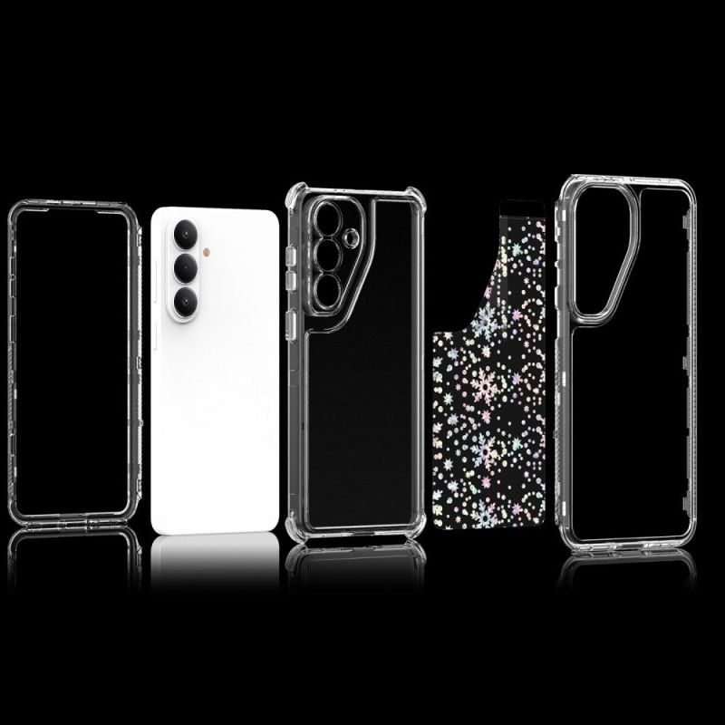 Cover Samsung Galaxy S26 Transparent Med Holografisk Film